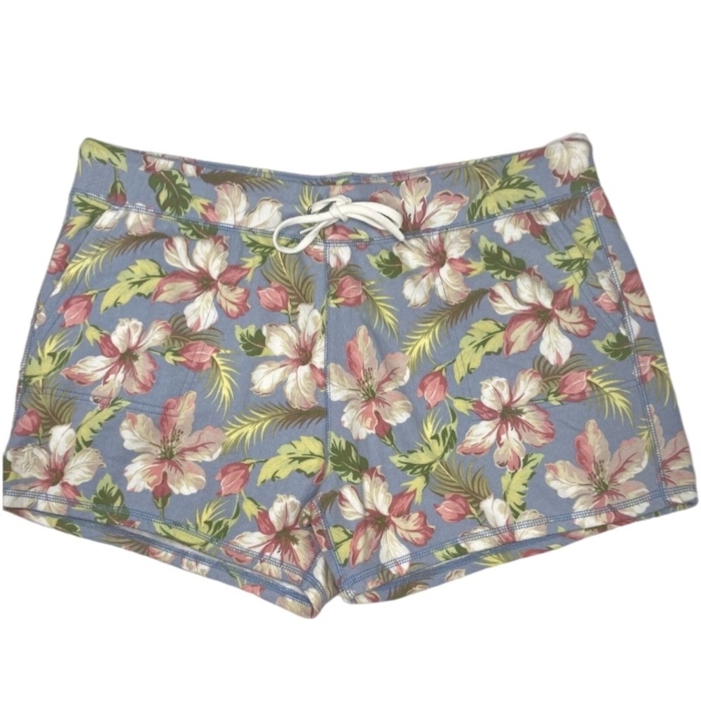 NEW Polo Ralph Lauren Fleece Floral Shorts Sz M